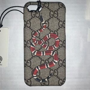 Gucci iPhone 8 GG Supreme Snake Case NIB